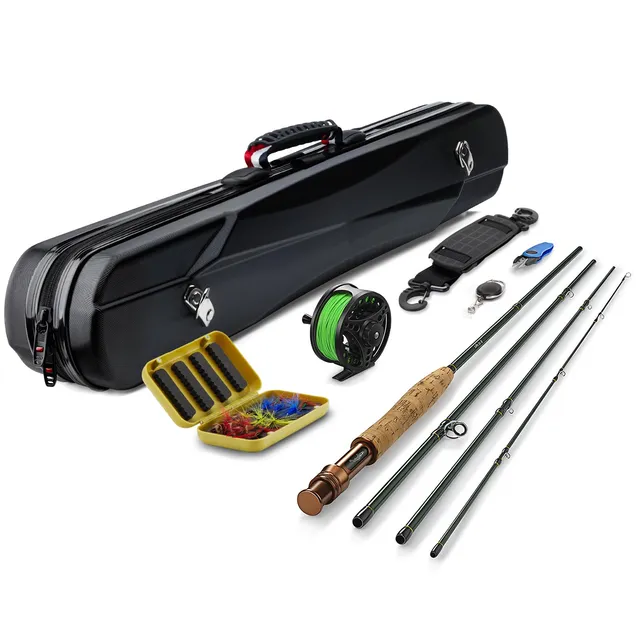 gonex-fly-fishing-rod-and-reel-combo-with-case image 1