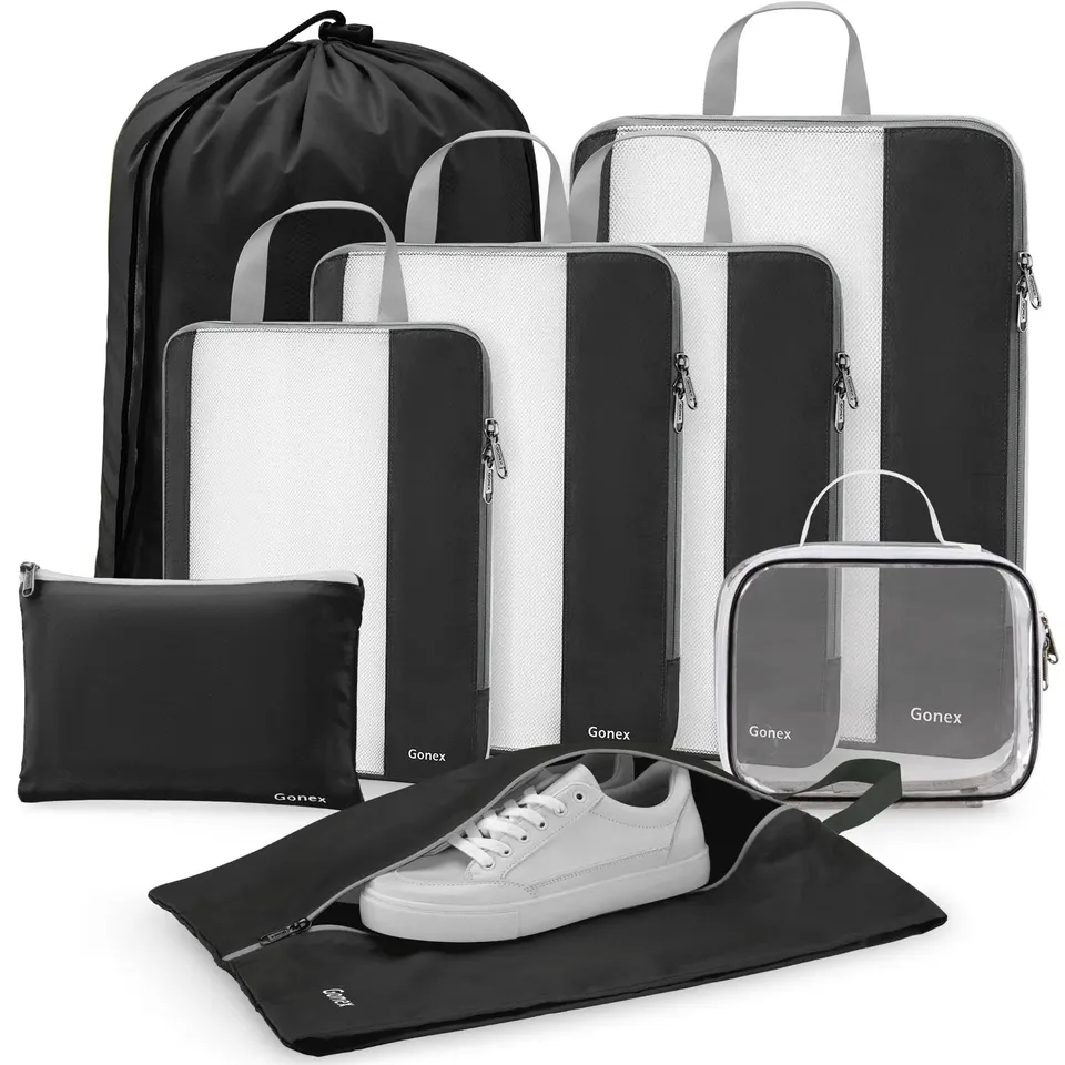 gonex-compression-packing-cubes-8-pcs image 1