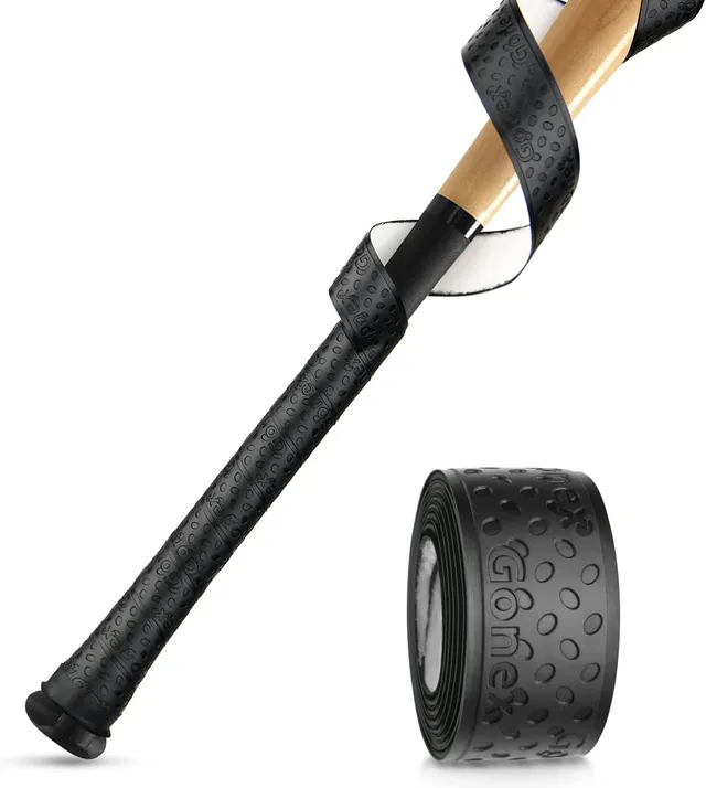 gonex-bat-grip-tape-non-slip-polymer-cushioned-40-1-length-for-wood-alloy-compos image 1
