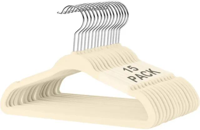 bagail-kids-velvet-hangers-11-inches-non-slip-baby-toddler-clothes-hangers image 1