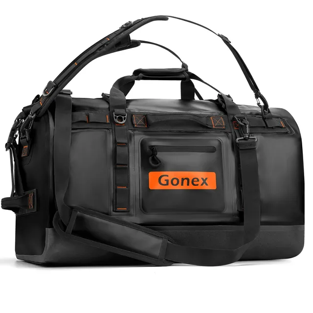 gonex-waterproof-duffle-bag-for-kayaking-camping-travel-90l-120l-150l image 1