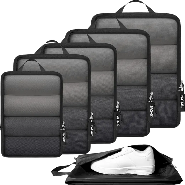 bagail-6-set-ultralight-compression-packing-cubes-with-70d-full-mesh-travel-orga image 1