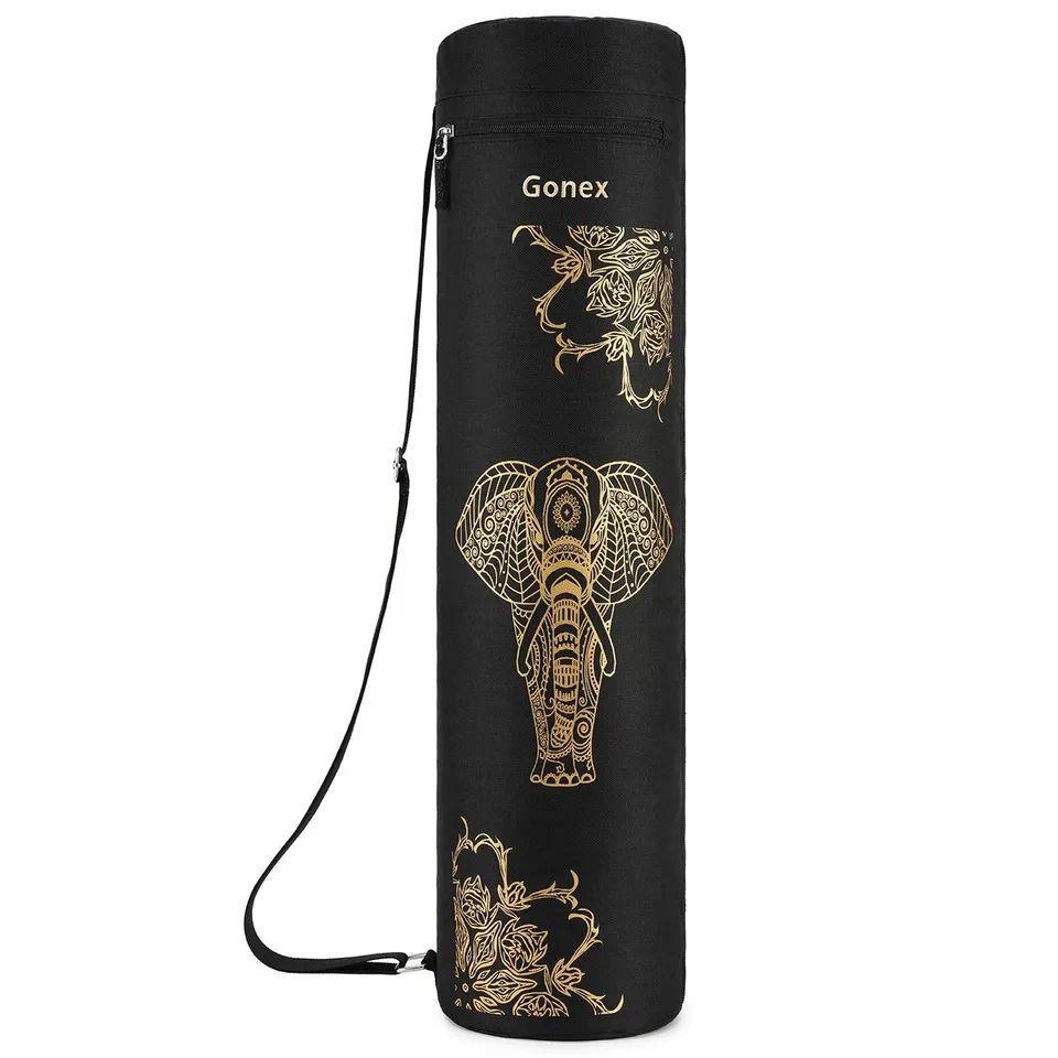 gonex-yoga-mat-bag-elephant-600d-oxford-cloth-water-resistant image 1