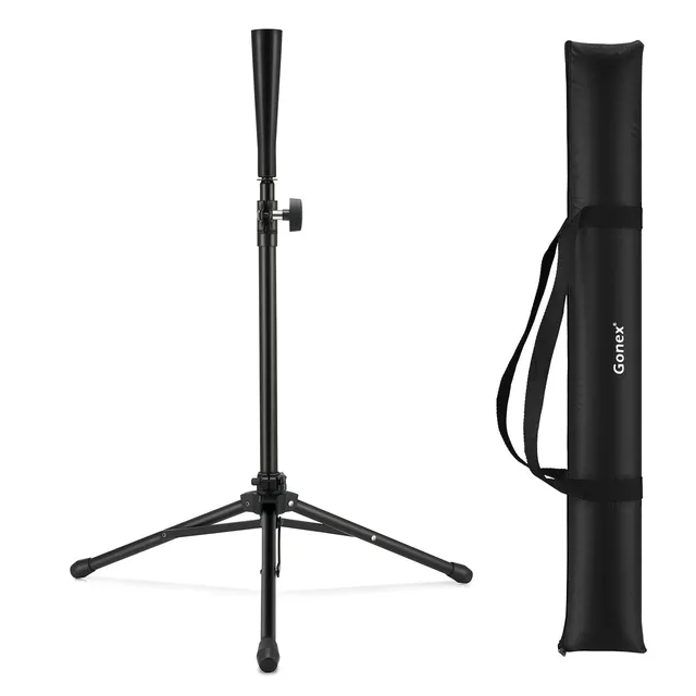 gonex-baseball-batting-tee-for-kids-youth-adults-adjustable-height-tripod-stand image 1