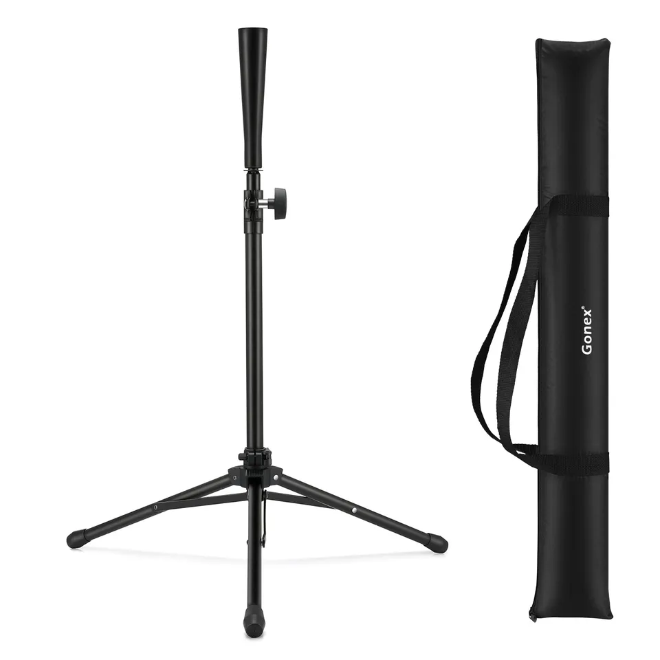 gonex-baseball-batting-tee-for-kids-youth-adults-adjustable-height-tripod-stand image 1