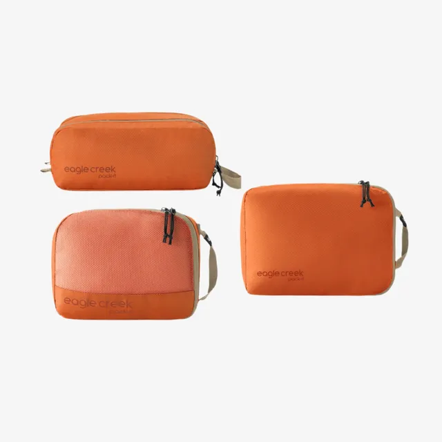 eagle-creek-pack-it-overnight-packing-cube-set-3-piece-toiletry-compression-cube image 1