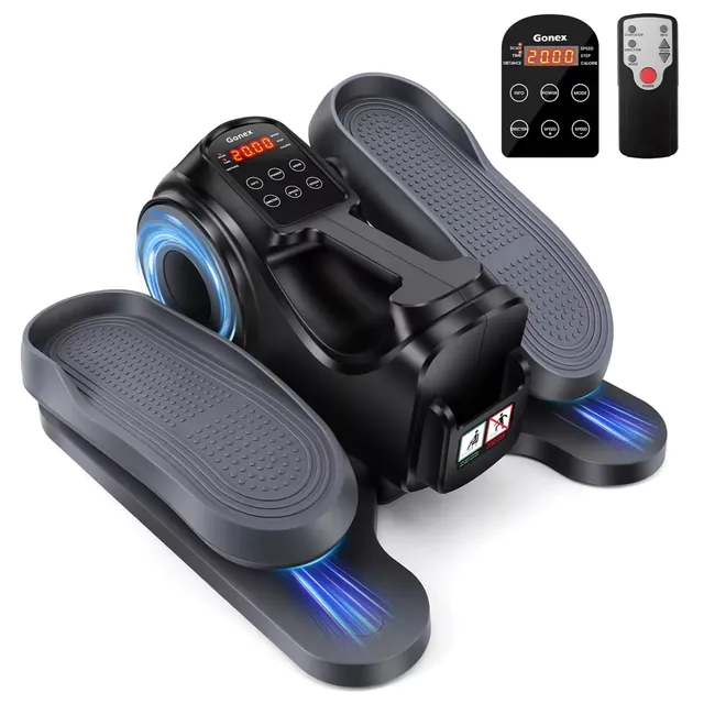 gonex-under-desk-elliptical-trainer-with-10-resistance-levels-and-3-modes image 1