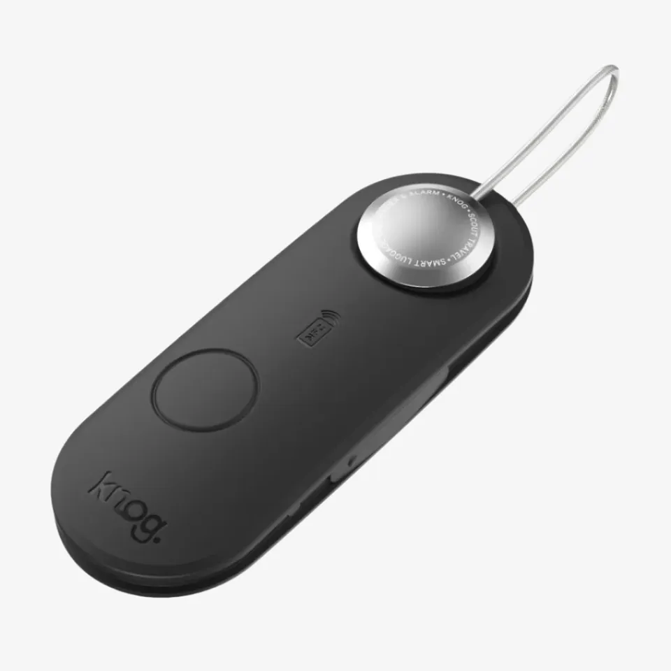 knog-scout-travel-smart-luggage-tag-apple-find-my-compatible-85db-alarm image 1
