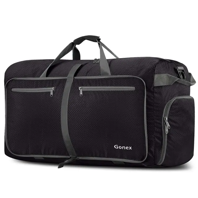 gonex-150l-extra-large-foldable-duffle-bag-for-travel image 1
