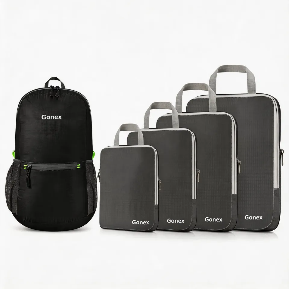 gonex-lightweight-travel-2-piece-set-20l-packable-backpack-4-piece-compression-c image 1
