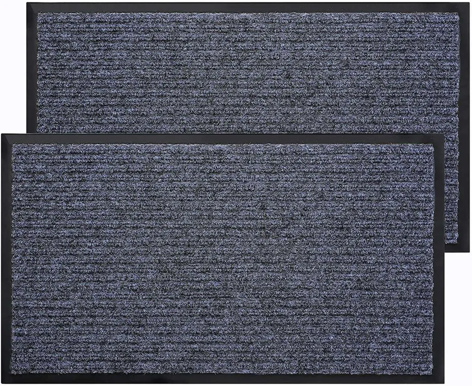 bagail-door-mat-2-pack-indoor-outdoor-entryway-mats-non-slip-dirt-resistant-stee image 1