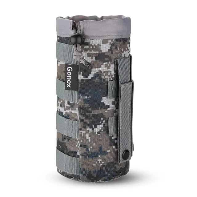 gonex-tactical-molle-water-bottle-pouch-camo-green image 1