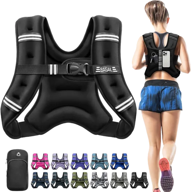 bagail-comfort-fit-weighted-vest-for-women-even-weight-distribution-no-chafe-bou image 1