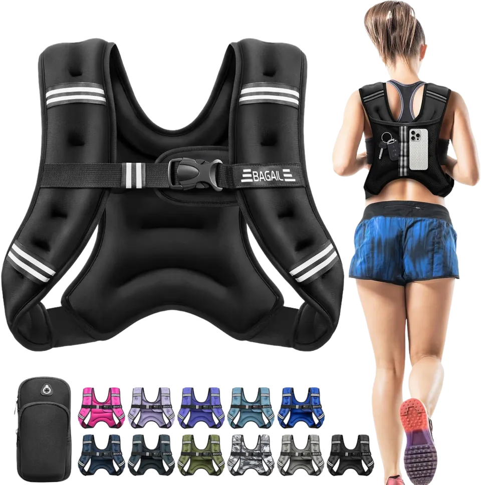bagail-comfort-fit-weighted-vest-for-women-even-weight-distribution-no-chafe-bou image 1