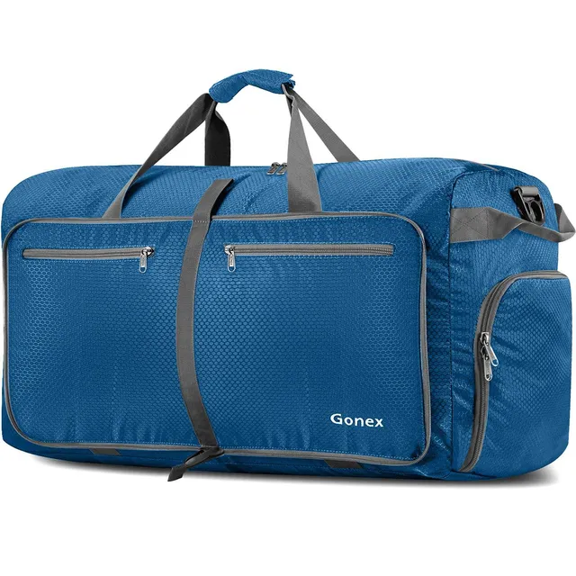 gonex-80l-large-foldable-duffle-bag-water-resistant-lightweight-1-41-lbs-packabl image 1
