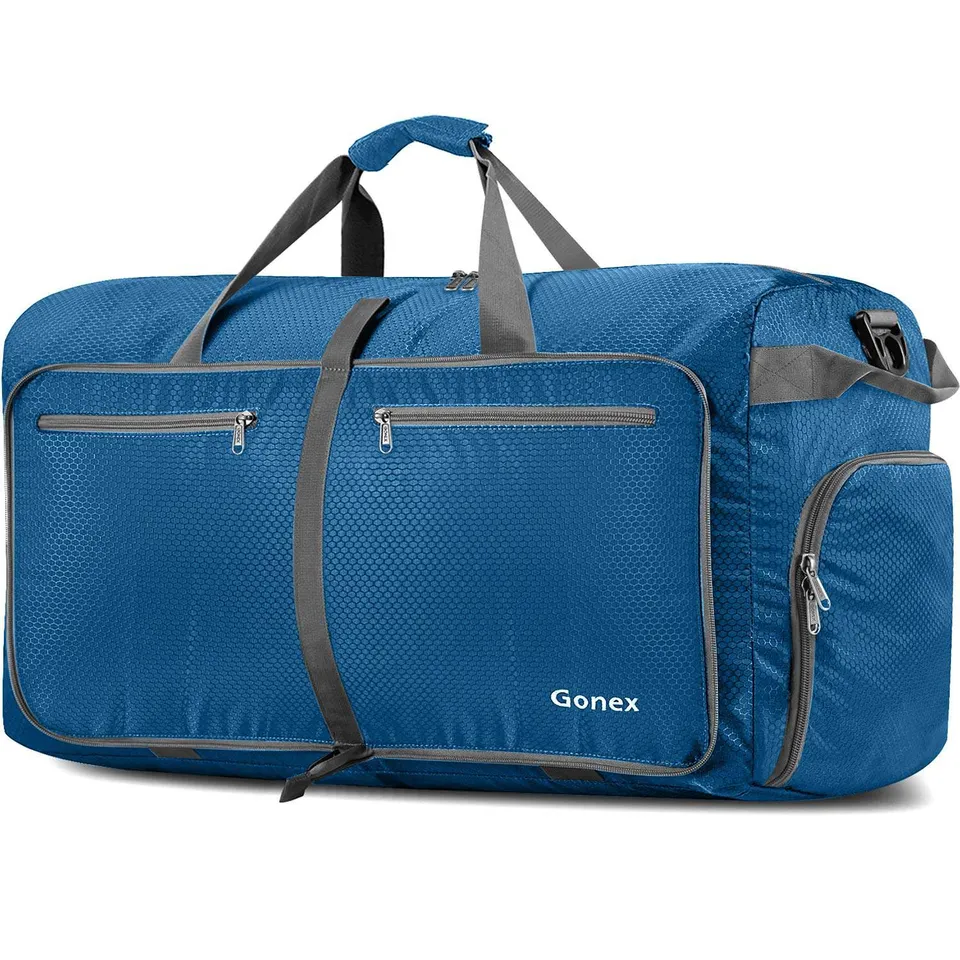 gonex-80l-large-foldable-duffle-bag-water-resistant-lightweight-1-41-lbs-packabl image 1