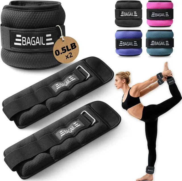 bagail-ankle-and-wrist-weights-for-women-men-1-pair-0-5-10-lbs image 1