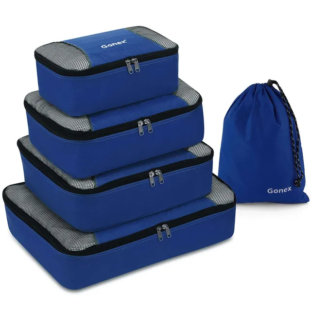gonex-luggage-organizers-packing-cubes-5pcs-set image 1