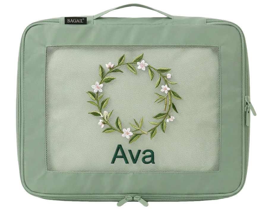 bagail-custom-packing-cubes-personalized-photo-text-luggage-organizers image 3