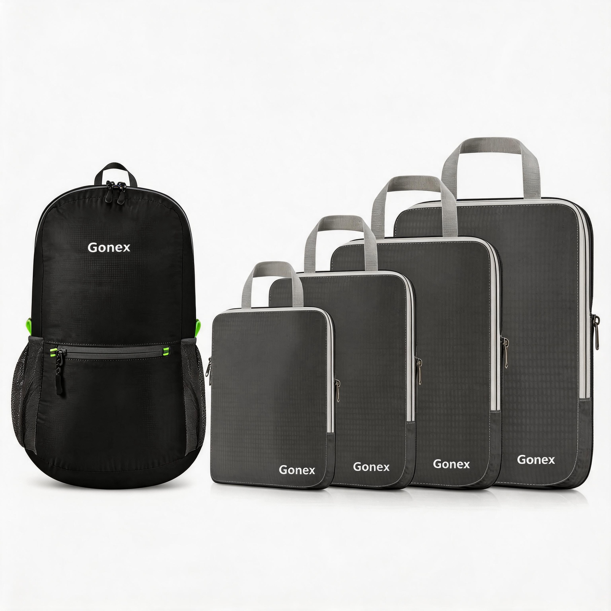 gonex-lightweight-travel-2-piece-set-20l-packable-backpack-4-piece-compression-c image 1