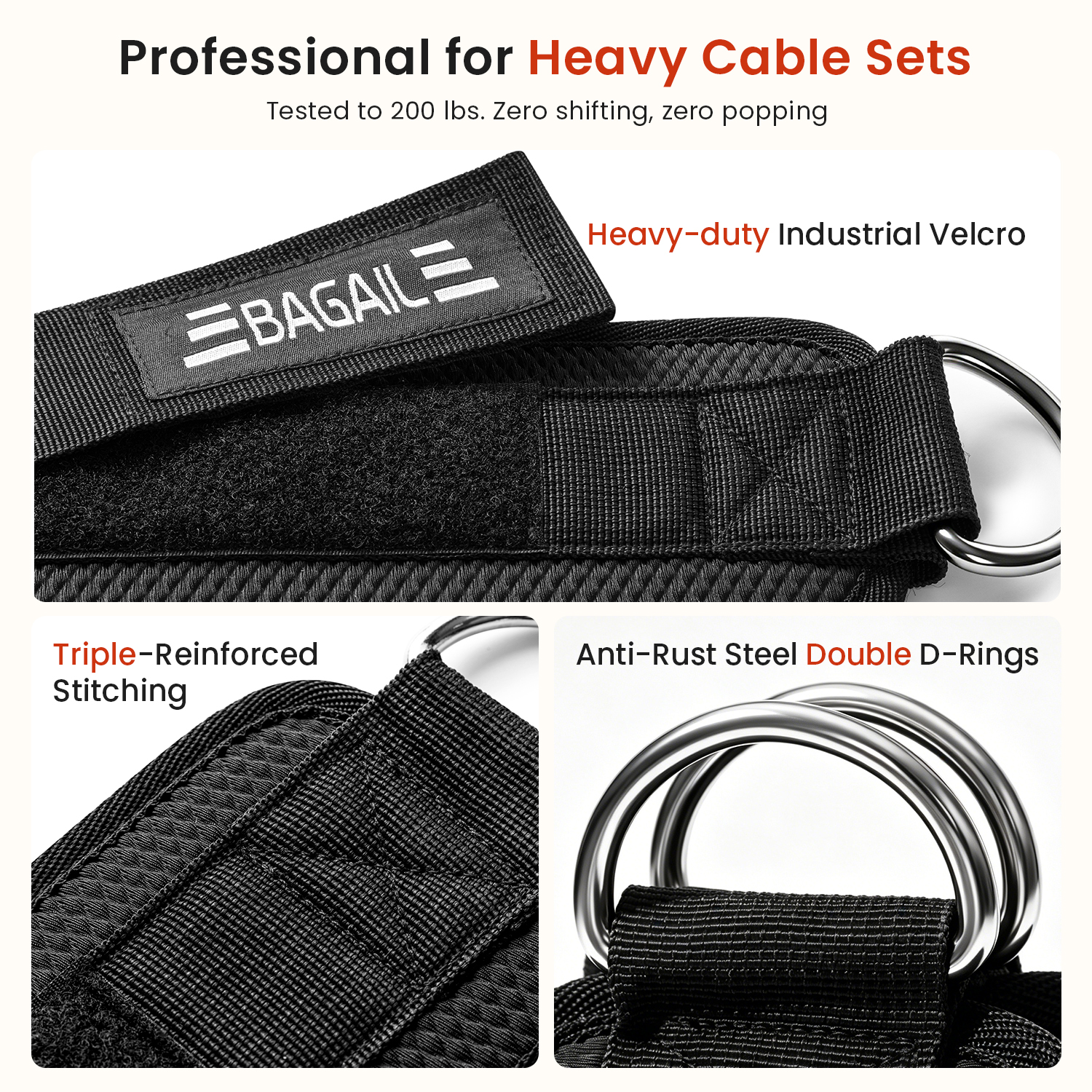 bagail-ankle-straps-for-cable-machines-2-pack-women-kick-back-cuffs image 4