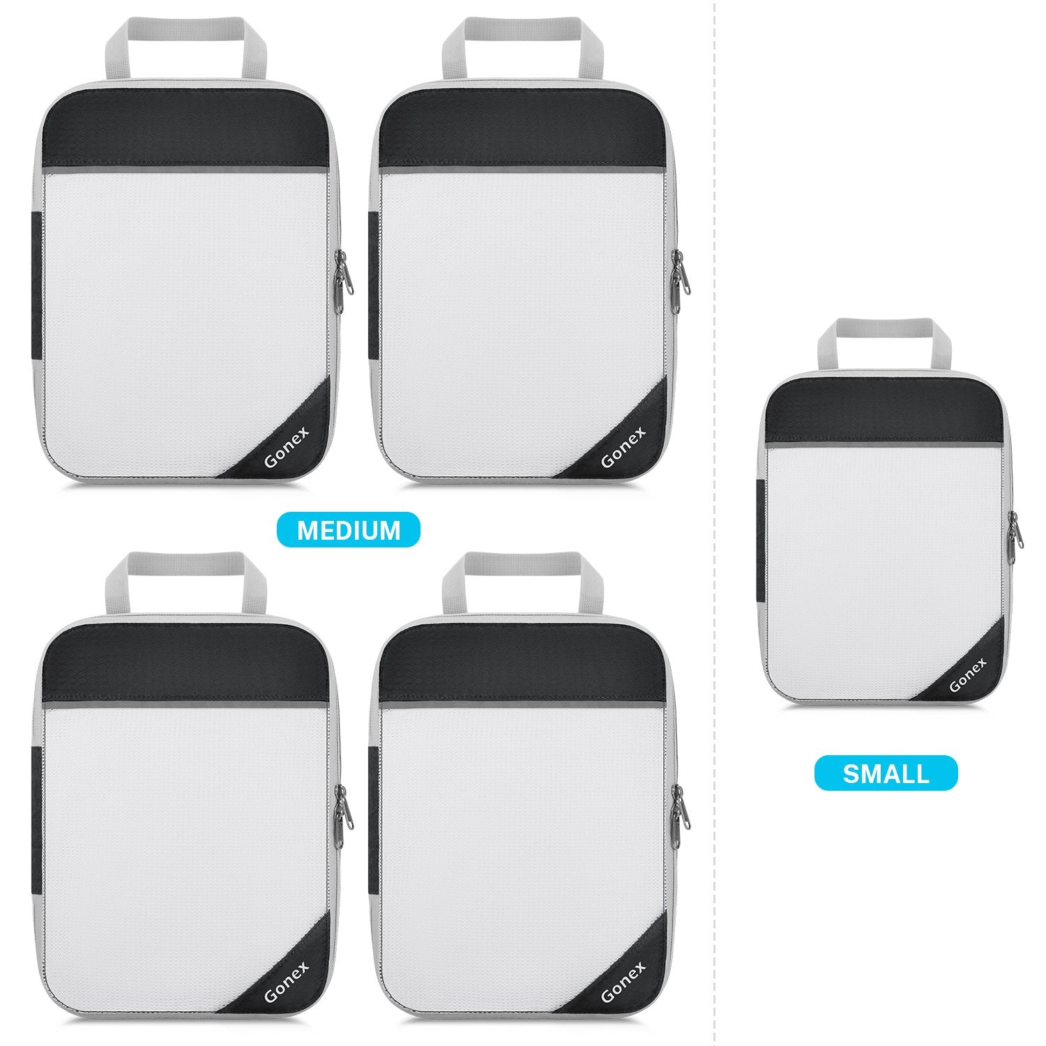 gonex-4m-1s-compression-packing-cubes-set image 6