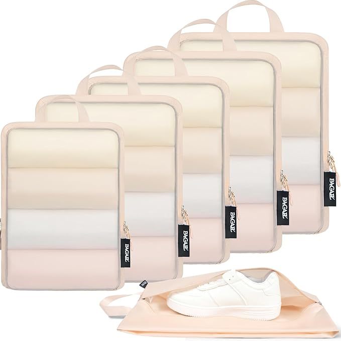 bagail-6-set-ultralight-compression-packing-cubes-with-70d-full-mesh-travel-orga image 4