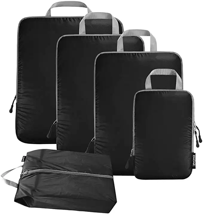 bagail-5-set-40d-ultralight-full-cloth-compression-packing-cubes-with-shoe-bag-s image 2