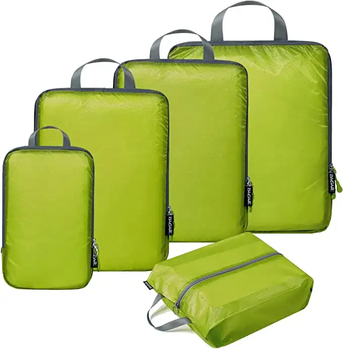 bagail-5-set-40d-ultralight-full-cloth-compression-packing-cubes-with-shoe-bag-s image 3