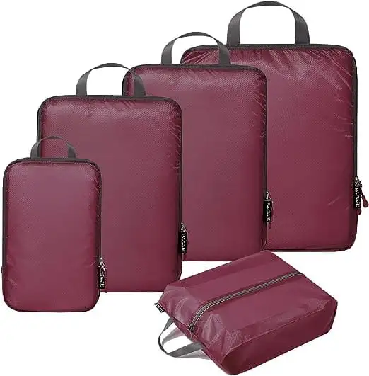 bagail-5-set-40d-ultralight-full-cloth-compression-packing-cubes-with-shoe-bag-s image 6