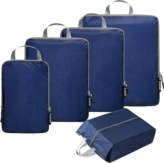 bagail-5-set-40d-ultralight-full-cloth-compression-packing-cubes-with-shoe-bag-s image 8