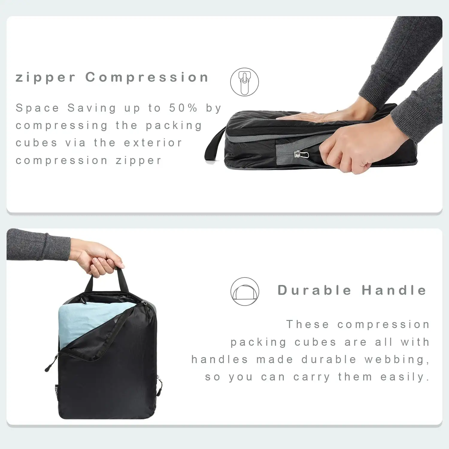 bagail-6-set-ultralight-compression-packing-cubes-water-resistant-outdoor-gear-o image 4