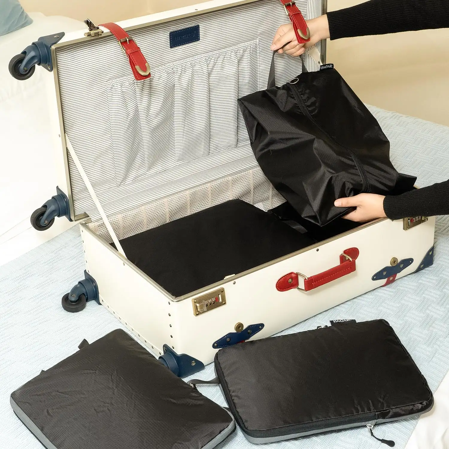 bagail-6-set-ultralight-compression-packing-cubes-water-resistant-outdoor-gear-o image 5