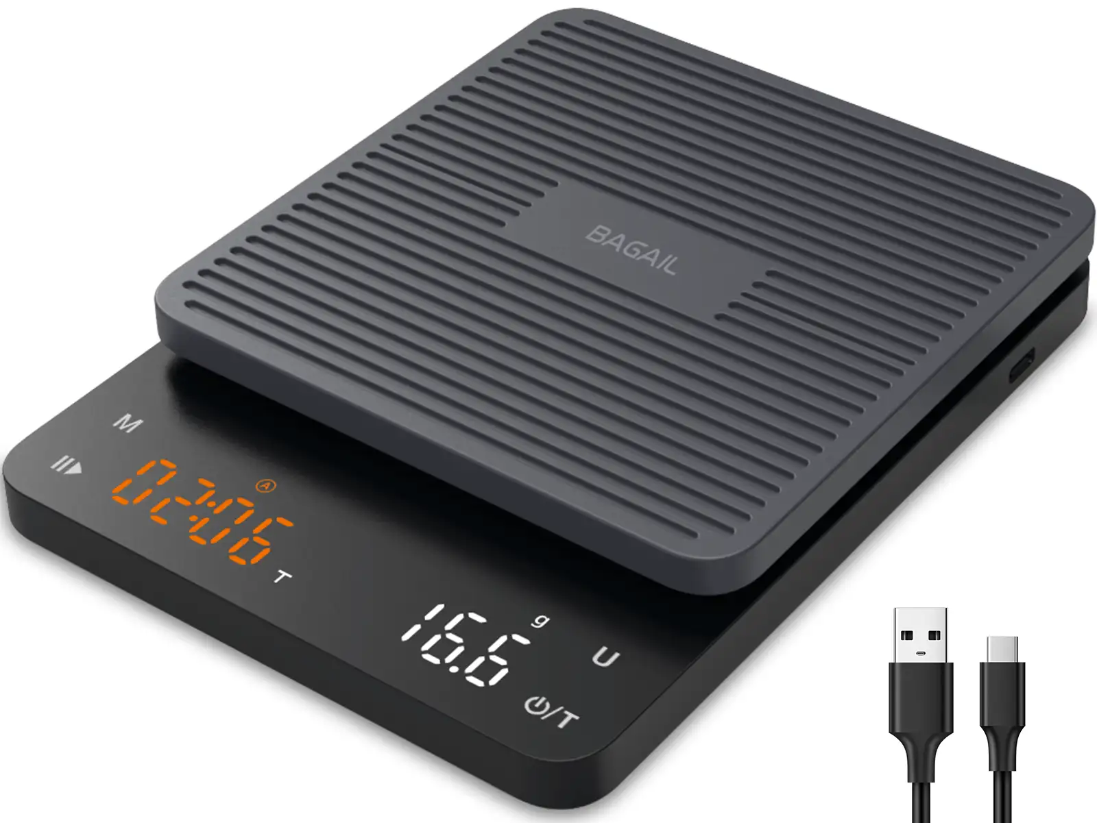 bagail-coffee-scale-with-timer-0-1g-high-precision-digital-kitchen-scale-for-esp image 7