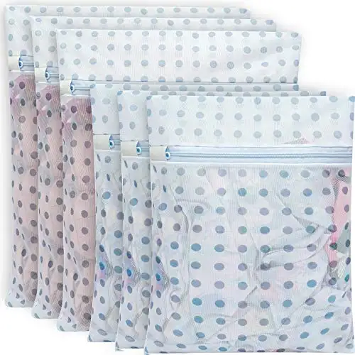 bagail-laundry-bag-mesh-wash-bags-for-delicates-lingerie-and-bras-5-piece-set-fi image 2