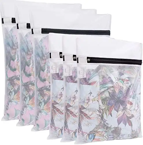 bagail-laundry-bag-mesh-wash-bags-for-delicates-lingerie-and-bras-5-piece-set-fi image 5