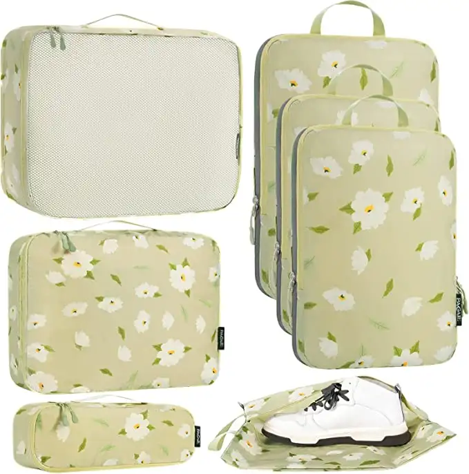 bagail-7-set-70d-ultralight-full-cloth-compression-packing-cubes-with-3-packing- image 2