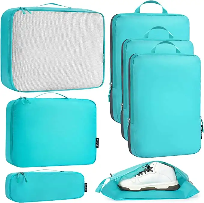 bagail-7-set-70d-ultralight-full-cloth-compression-packing-cubes-with-3-packing- image 3