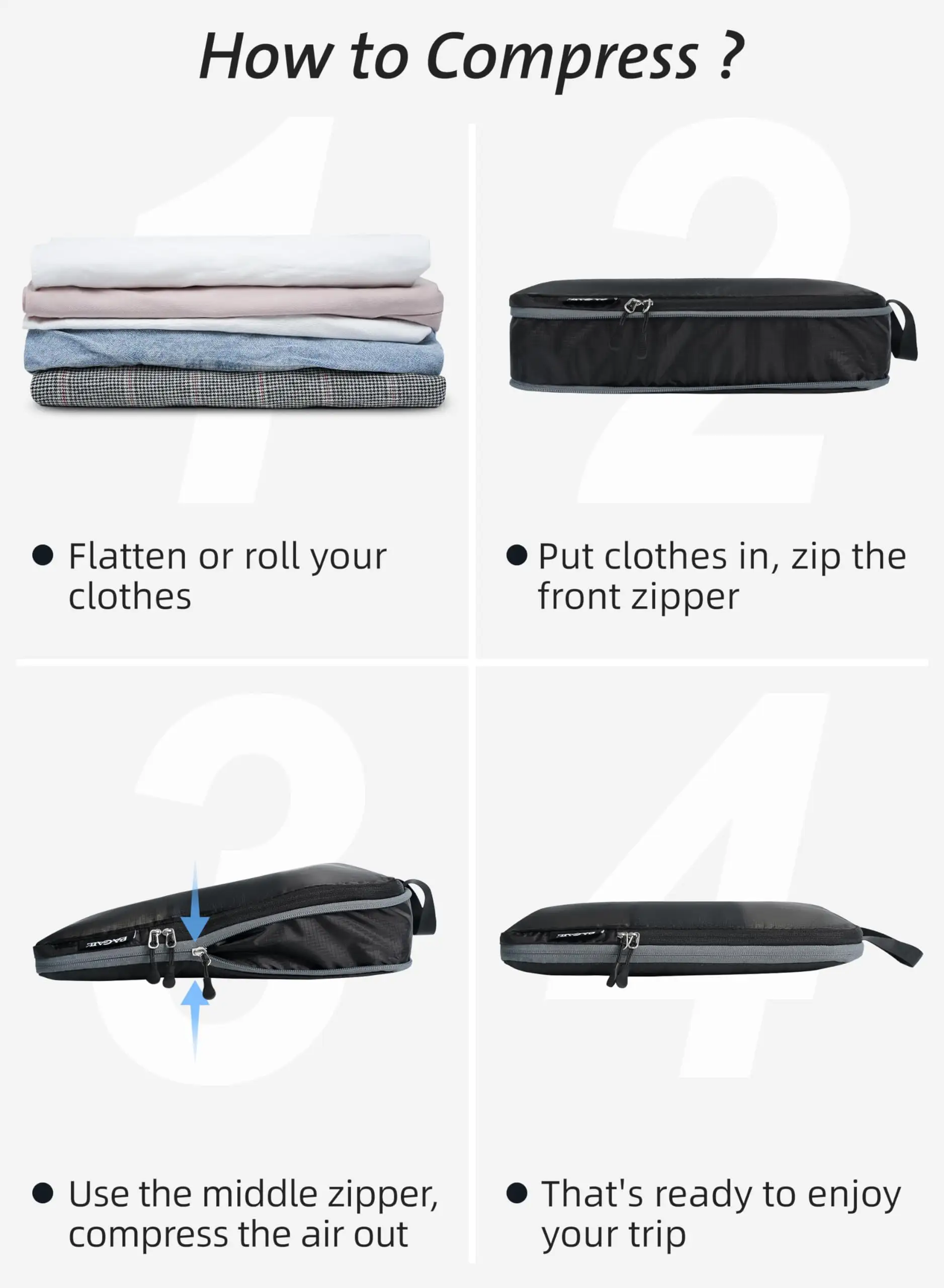 bagail-7-set-70d-ultralight-mesh-compression-packing-cubes-with-1-shoe-bag-3-com image 6