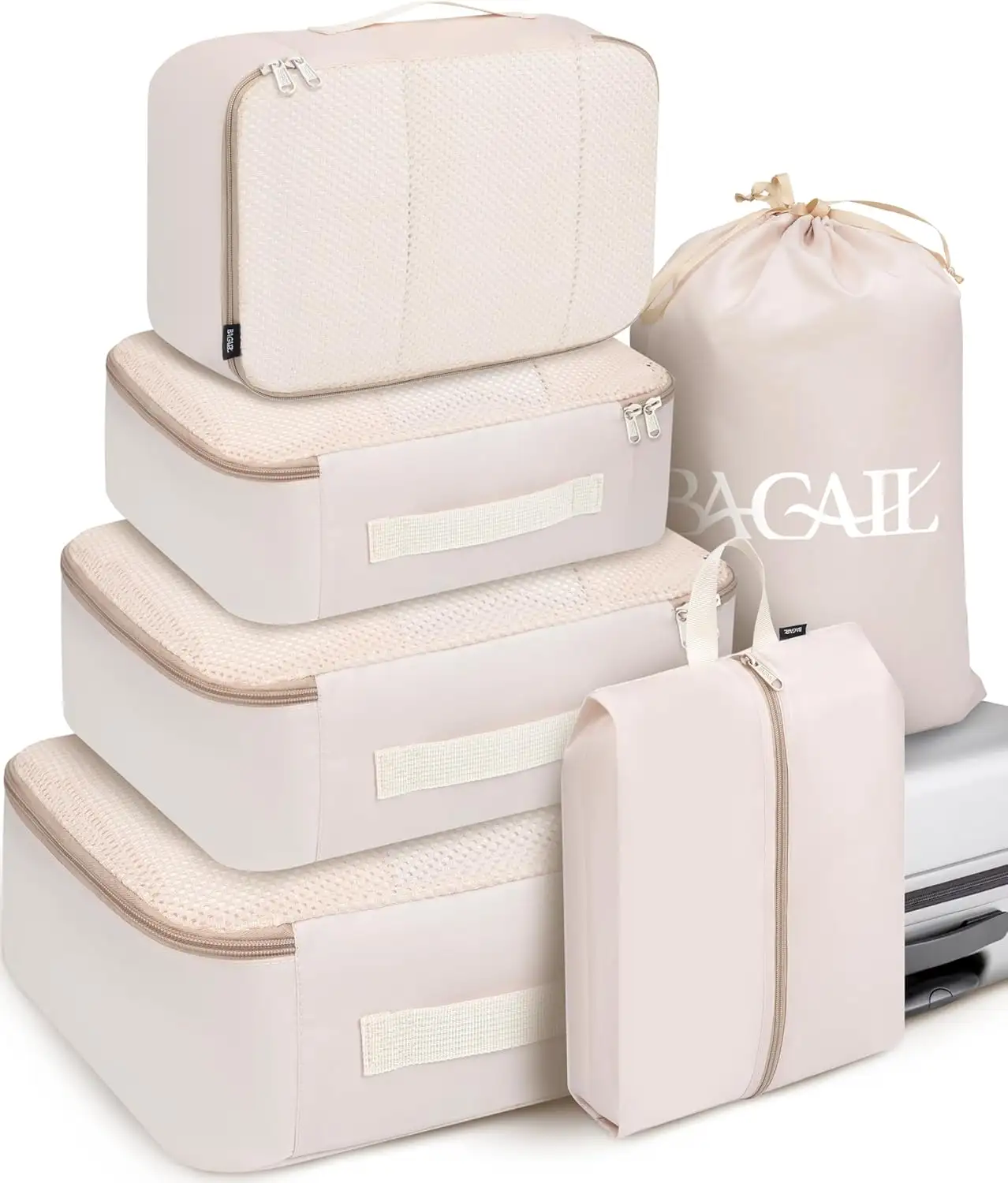bagail-6-set-clear-see-through-mesh-packing-cubes-for-carry-on image 3