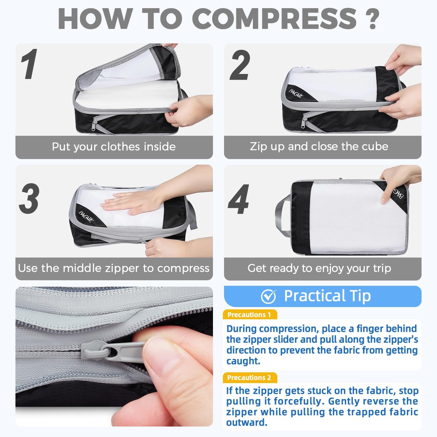 bagail-6-set-compression-packing-cubes-ultralight-expandable-travel-organizers-f image 3