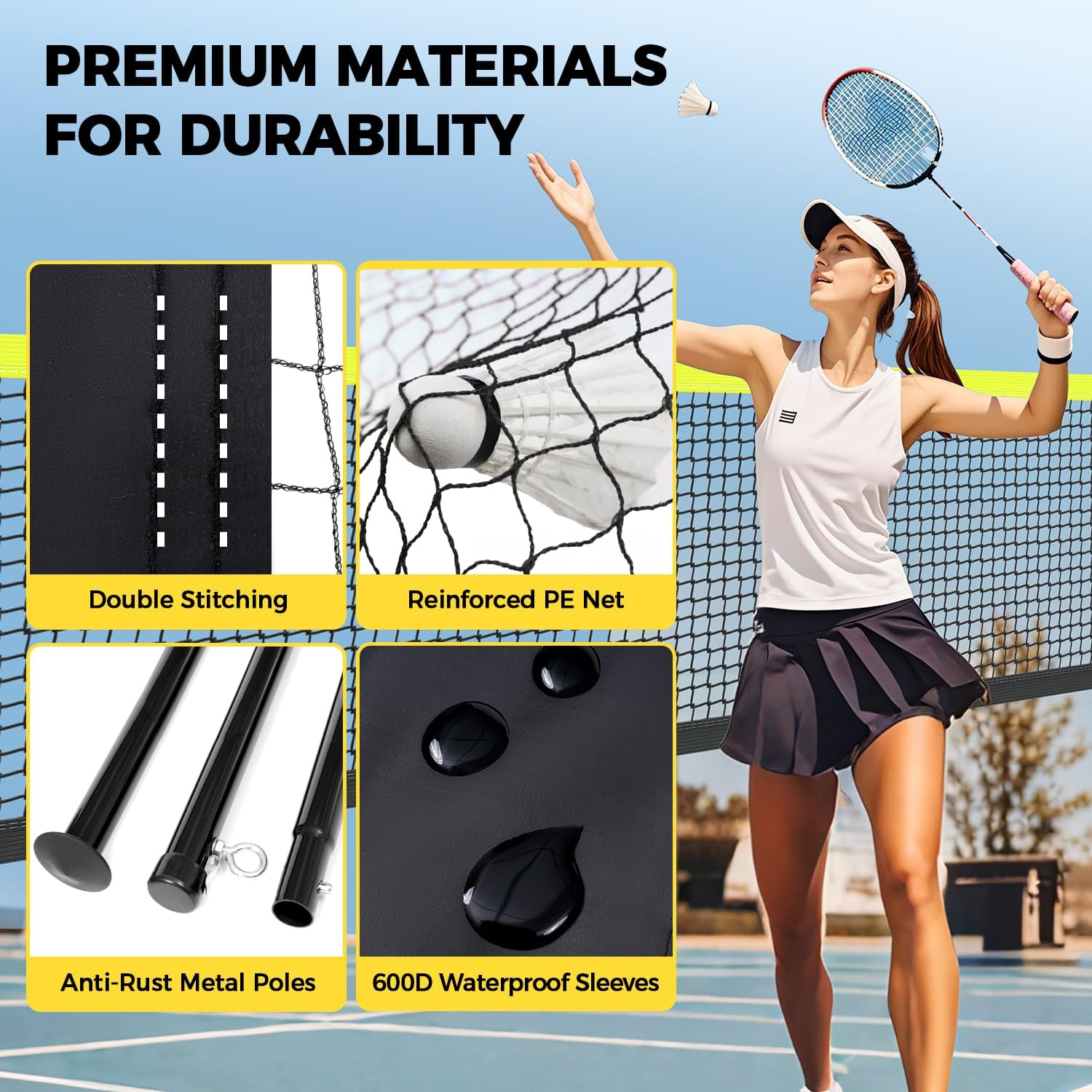 bagail-outdoor-badminton-net-set-with-anti-sag-winch-system-official-size-20ft-x image 3