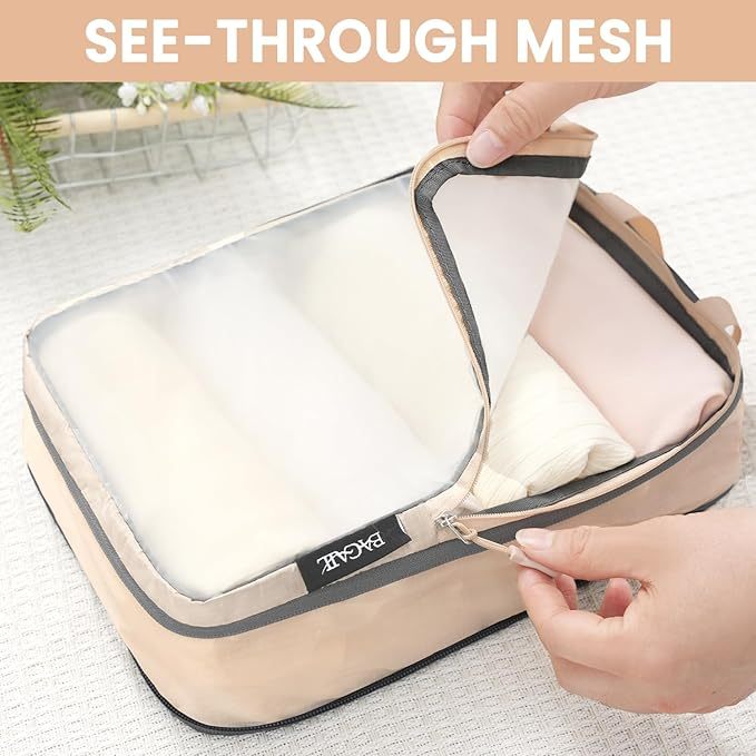 bagail-6-set-ultralight-compression-packing-cubes-with-70d-full-mesh-travel-orga image 6