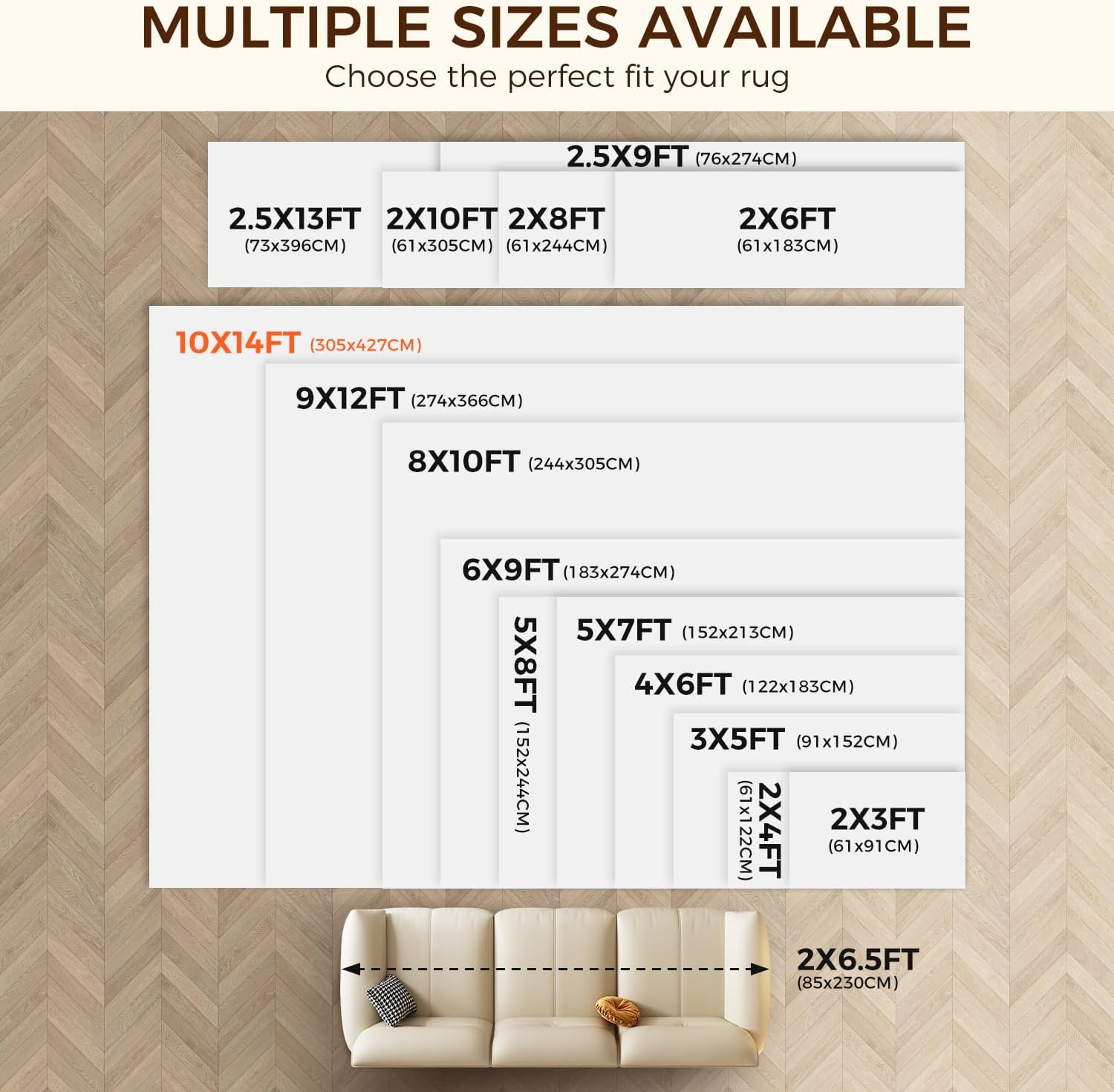 bagail-basics-non-slip-rug-pad-gripper-for-hardwood-floors-extra-thick-under-rug image 6