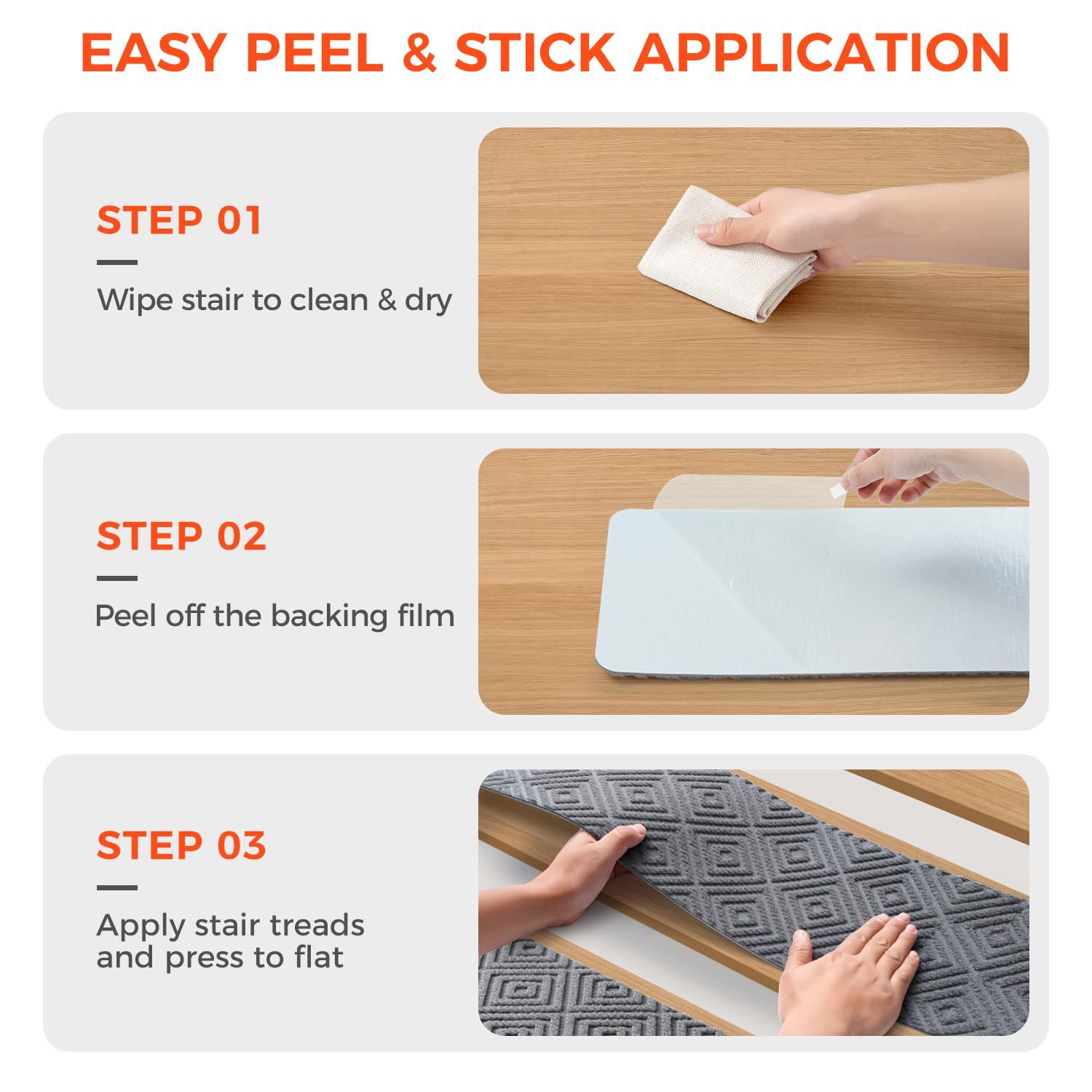 bagail-15-pack-non-slip-peel-and-stick-stair-treads-for-wooden-steps-8-x30-reusa image 5