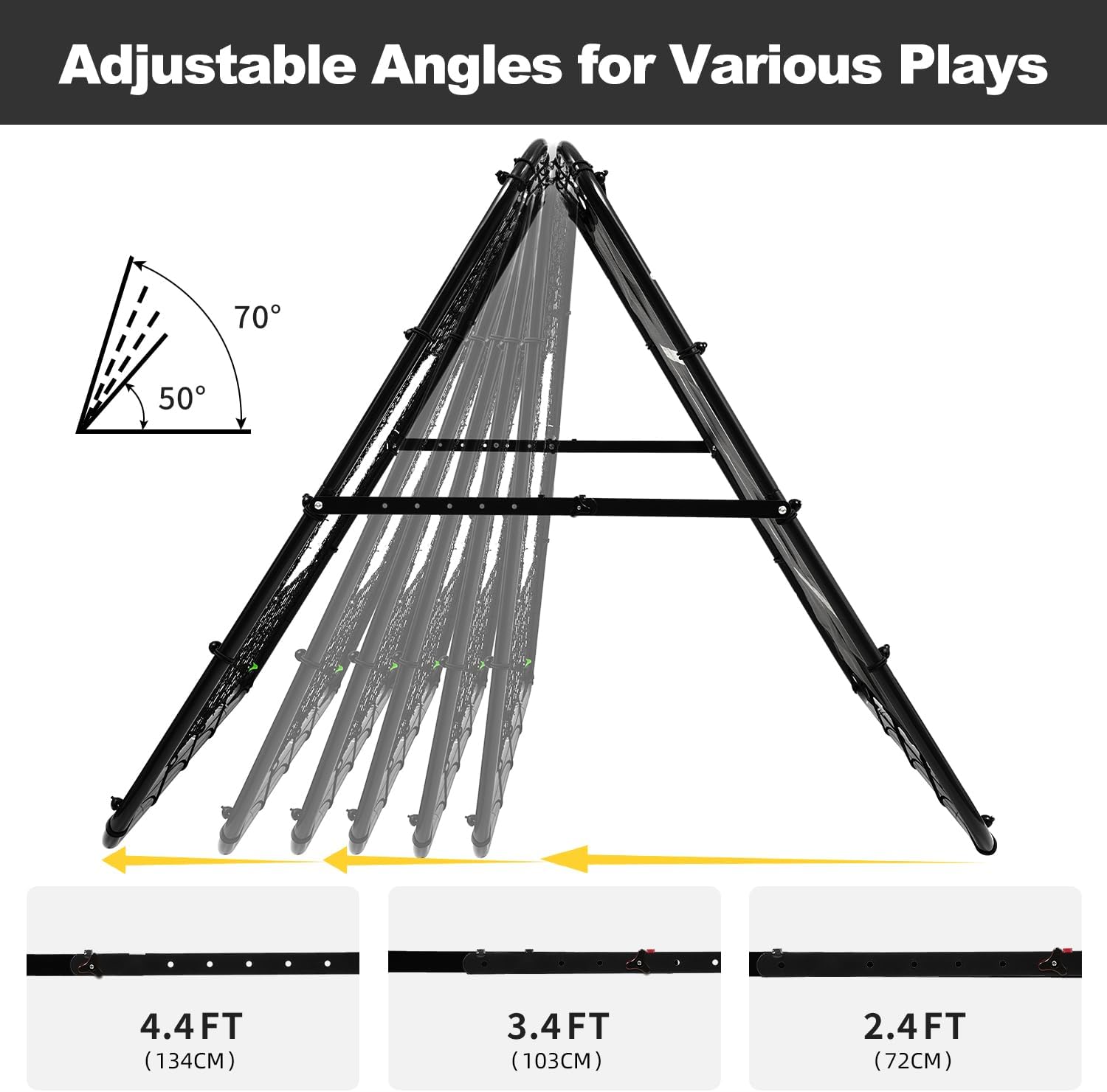 bagail-soccer-rebounder-net-4x4-ft-adjustable-angle-pitch-back image 3