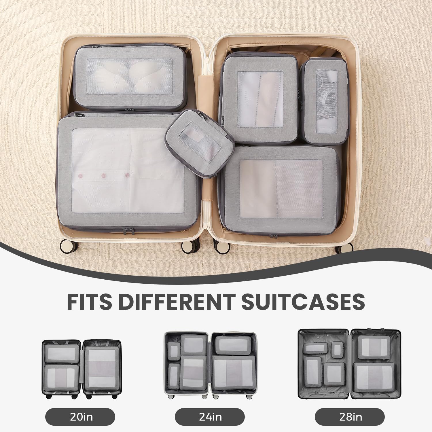 bagail-6-set-compression-packing-cubes-with-expandable-design-luggage-organizer- image 7