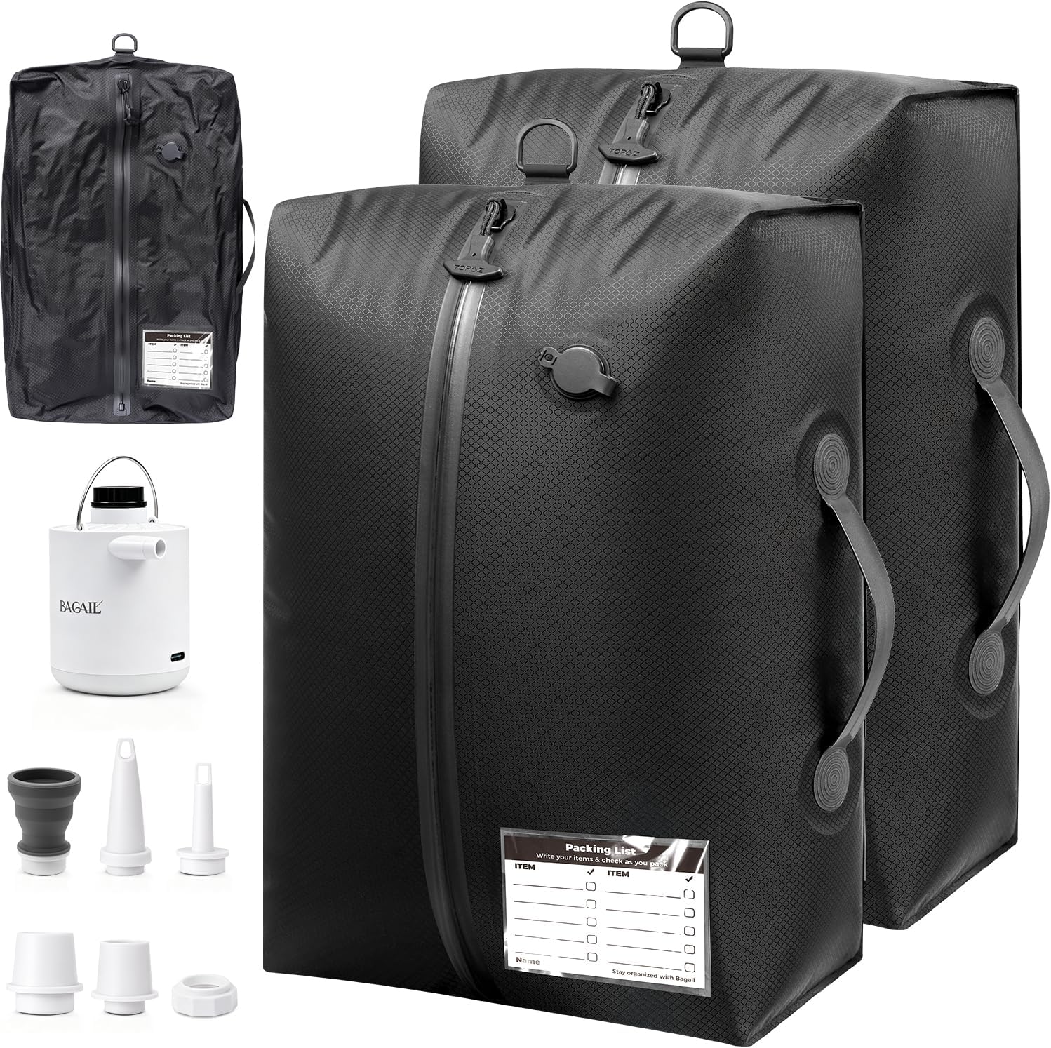 bagail-tpu-travel-vacuum-bags-with-tag-pocket-ipx8-waterproof-zipper-reusable-sp image 4