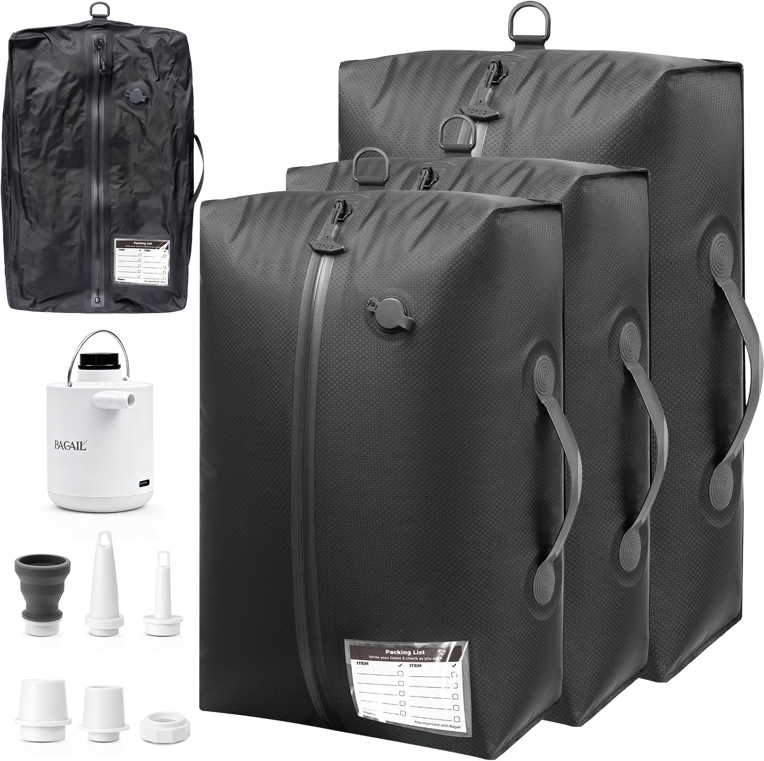bagail-tpu-travel-vacuum-bags-with-tag-pocket-ipx8-waterproof-zipper-reusable-sp image 2