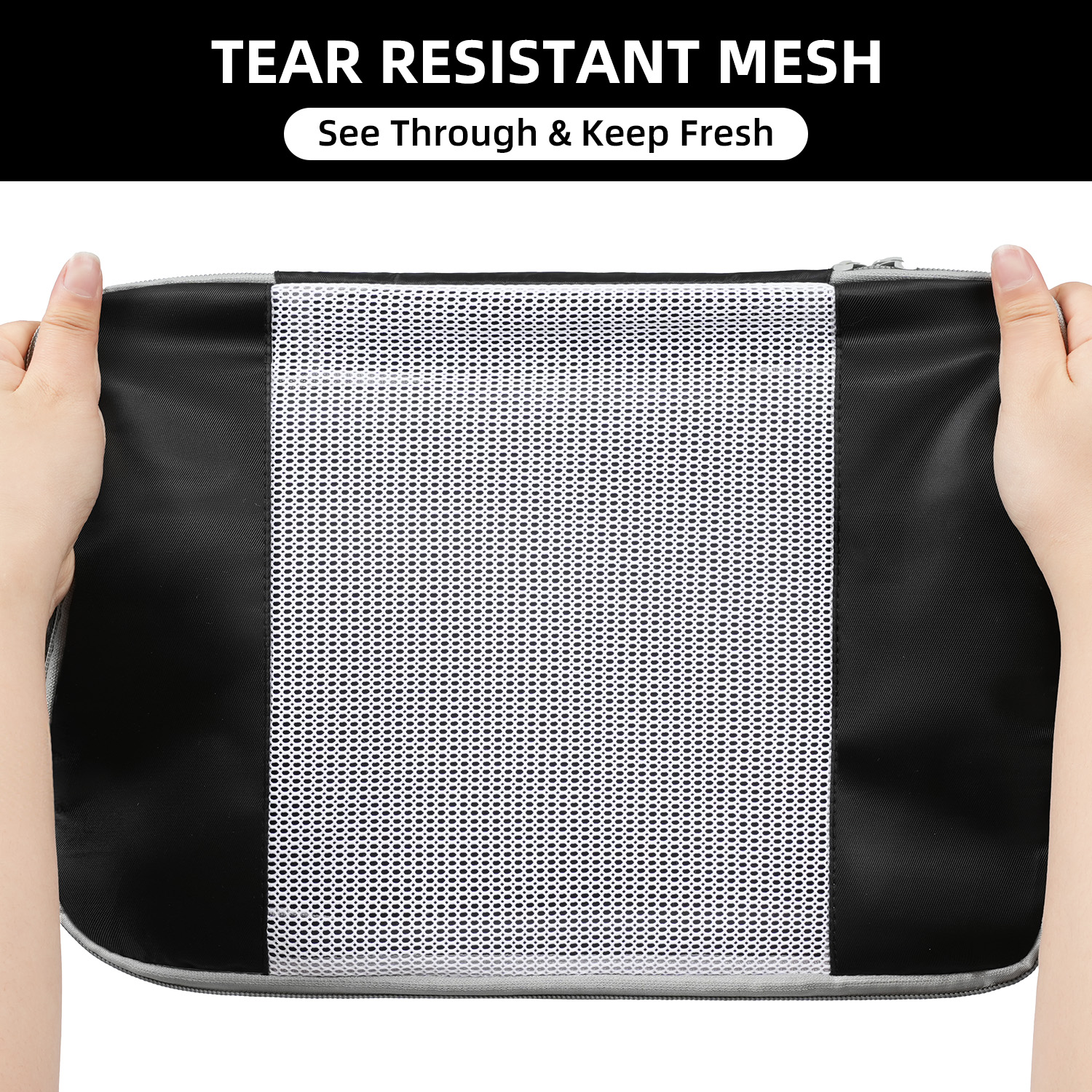 bagail-6-piece-mesh-packing-cubes-set-various-sizes-for-travel-organization image 5